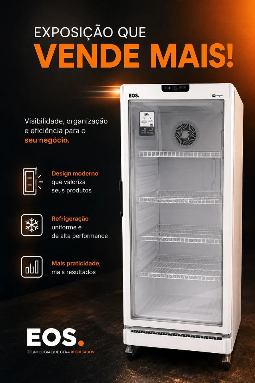 Repositor refrigerado premium EOS 198 L - Foto 4