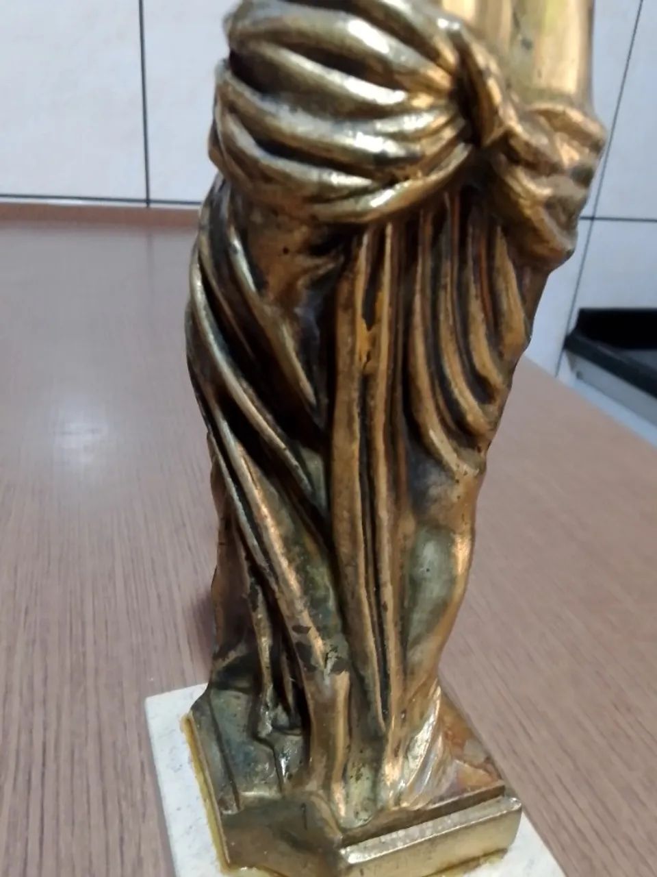 Estatueta da Vênus de Metal - 39 cm - Foto 2