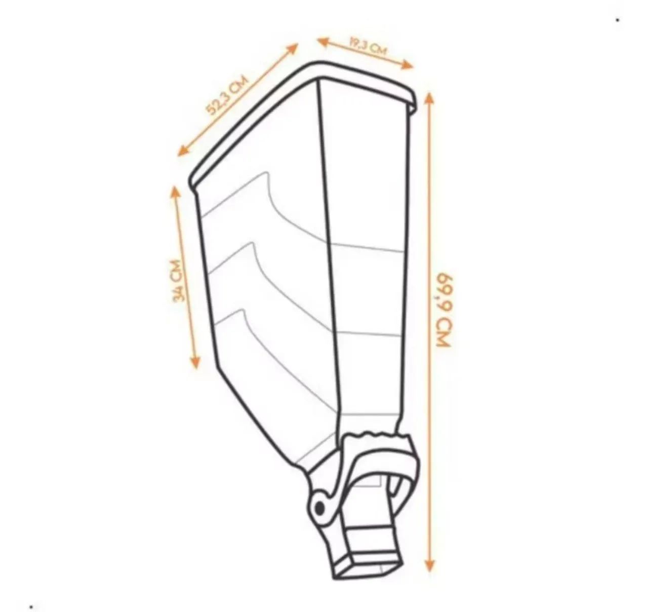 Dispenser de ração para pets ( até 17 kilos ) - Foto 3