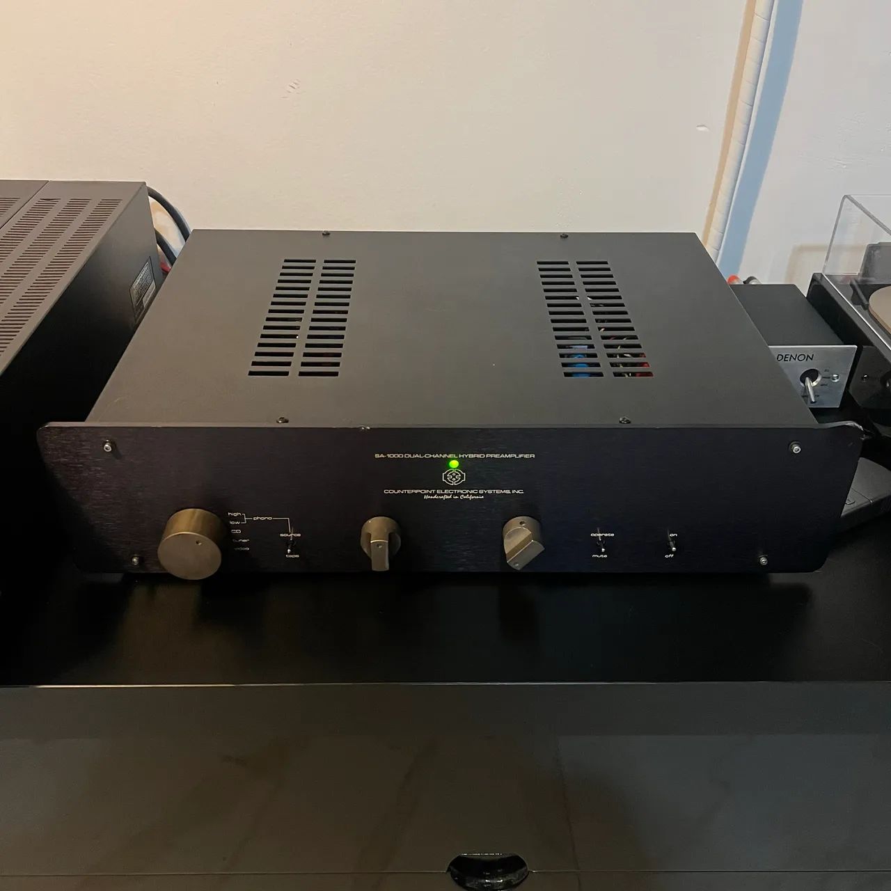 Pre amplificador valvulado Counterpoint SA-1000