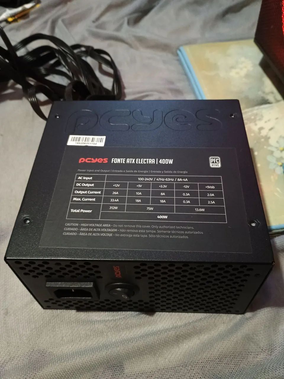 Fonte PcEyes 400w - Foto 2