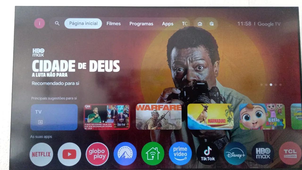 Tv TCL android 50 polegadas  - Foto 2