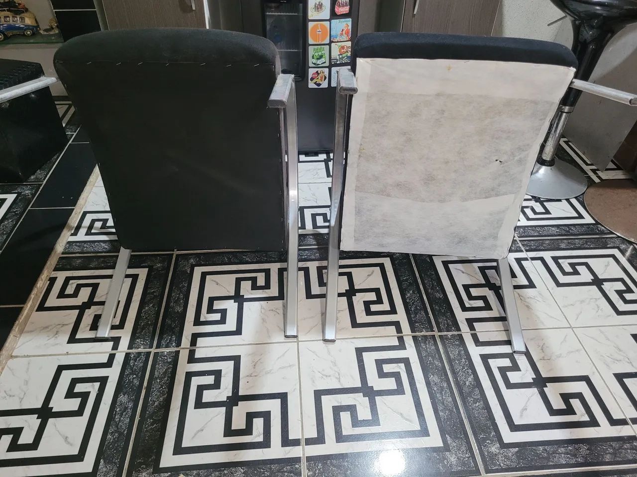 Poltronas em Suede Conjunto com 2 - Foto 4