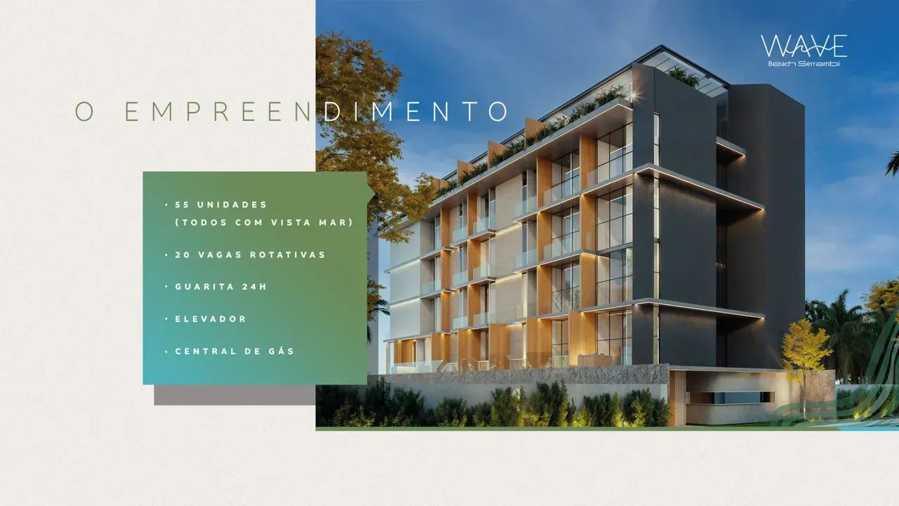 CENTRO - IPOJUCA - Flat com 29 m² 1 suíte, lazer com piscina - Foto 2