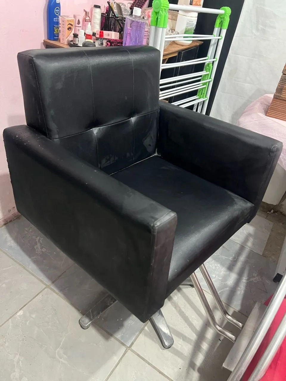 Lavatório completo / poltrona de cabeleireiro 