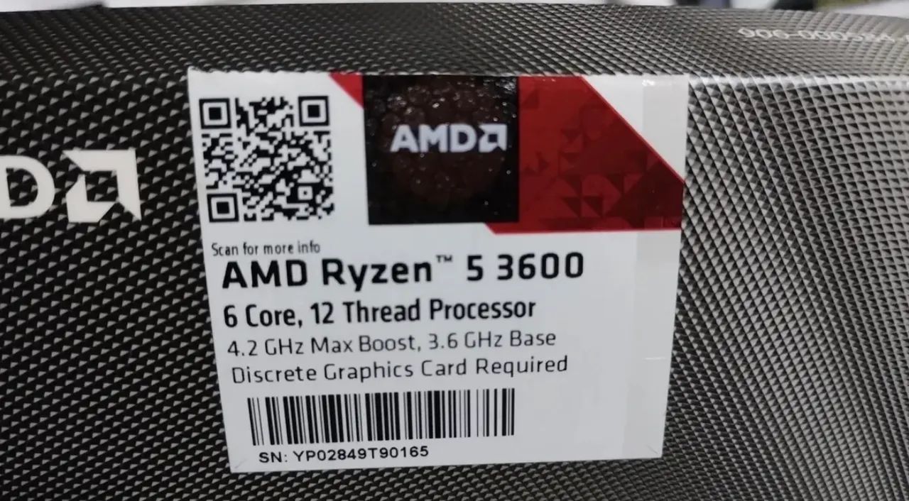 Processador AMD Ryzen 5 3600 3.6GHZ  - Foto 2