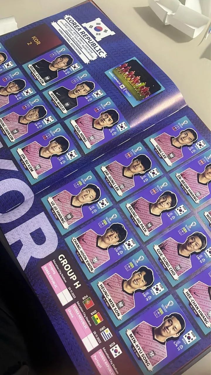Todas figurinhas + Álbum capa dura copa 2022 - Foto 2