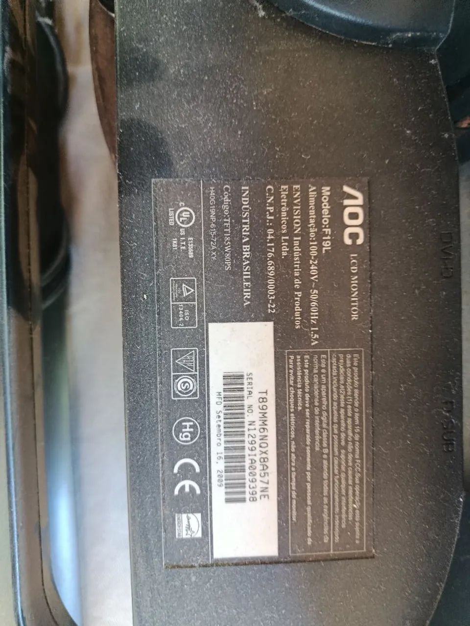 Monitor em ótimo condições, valor a negociar  - Foto 2