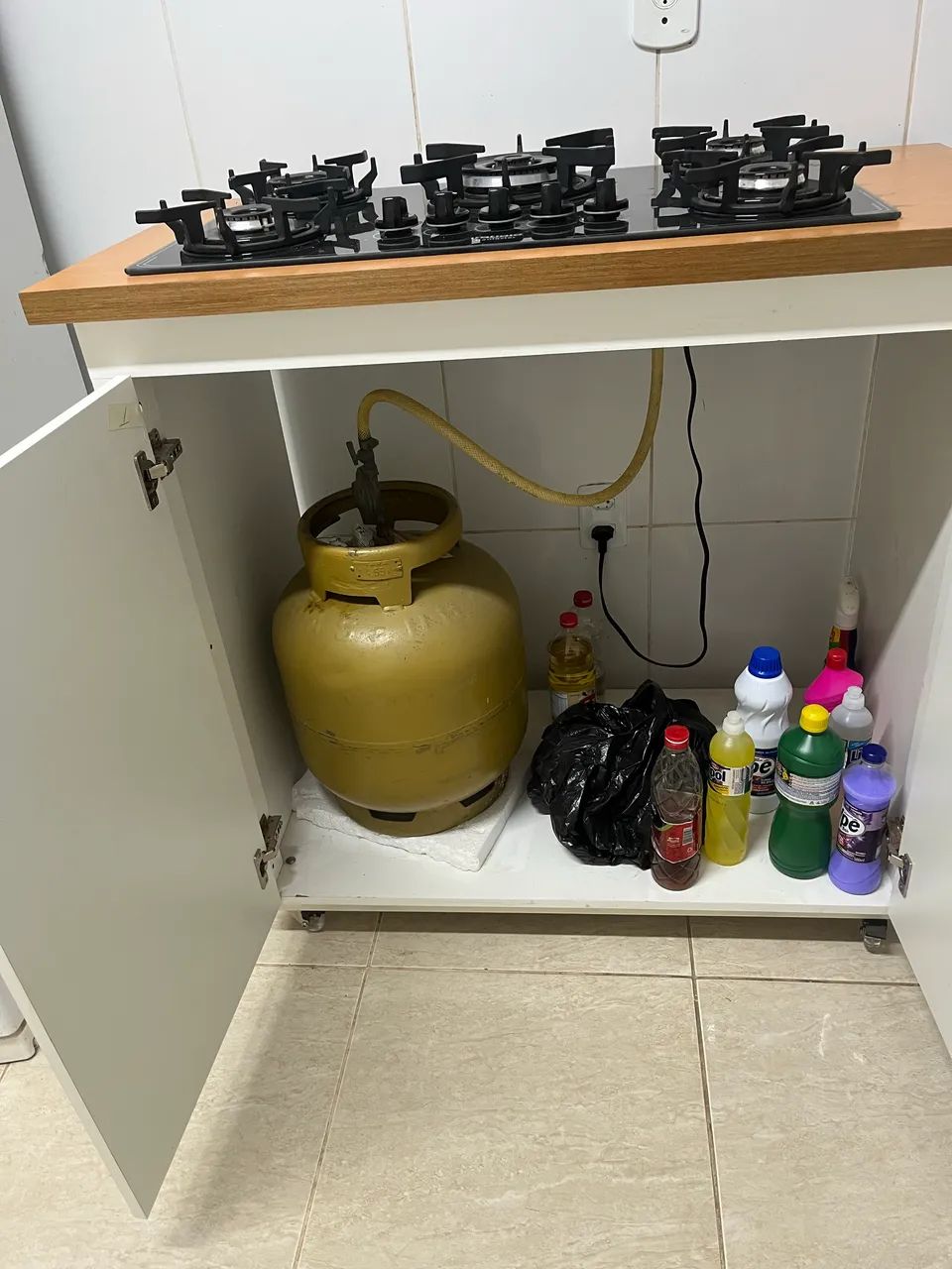 Fogão 5 bocas com bancada em fórmica  - Foto 3