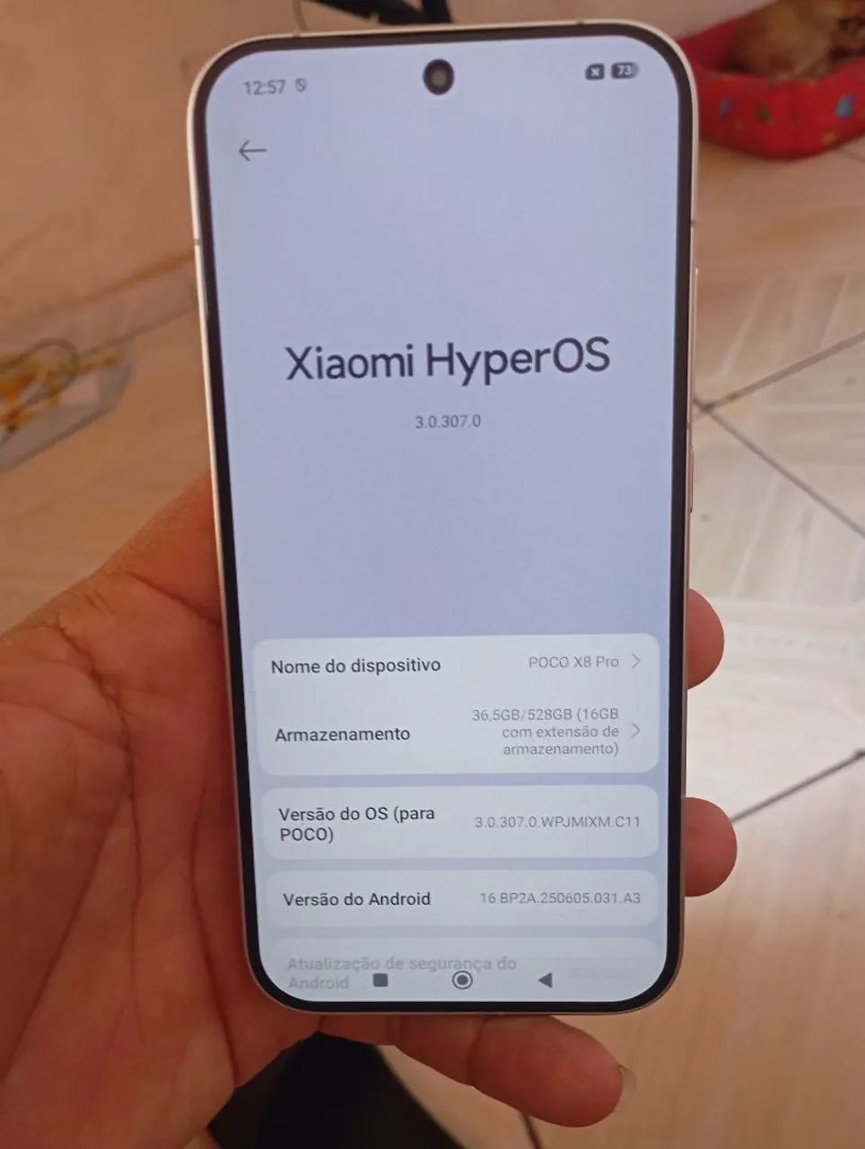 Poco x8 pro VT em iPhone 14  - Foto 3