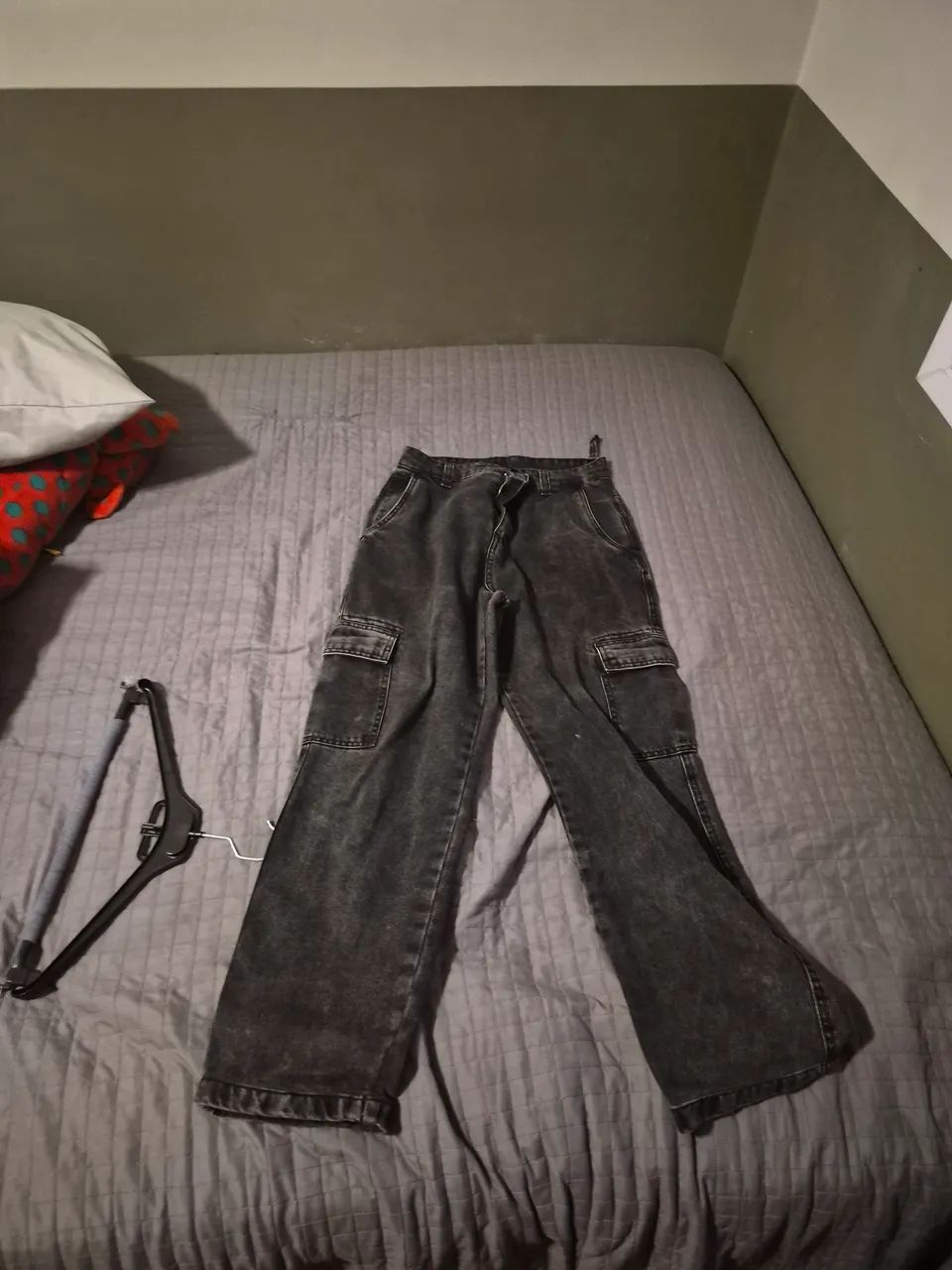 Calça jeans preta zara