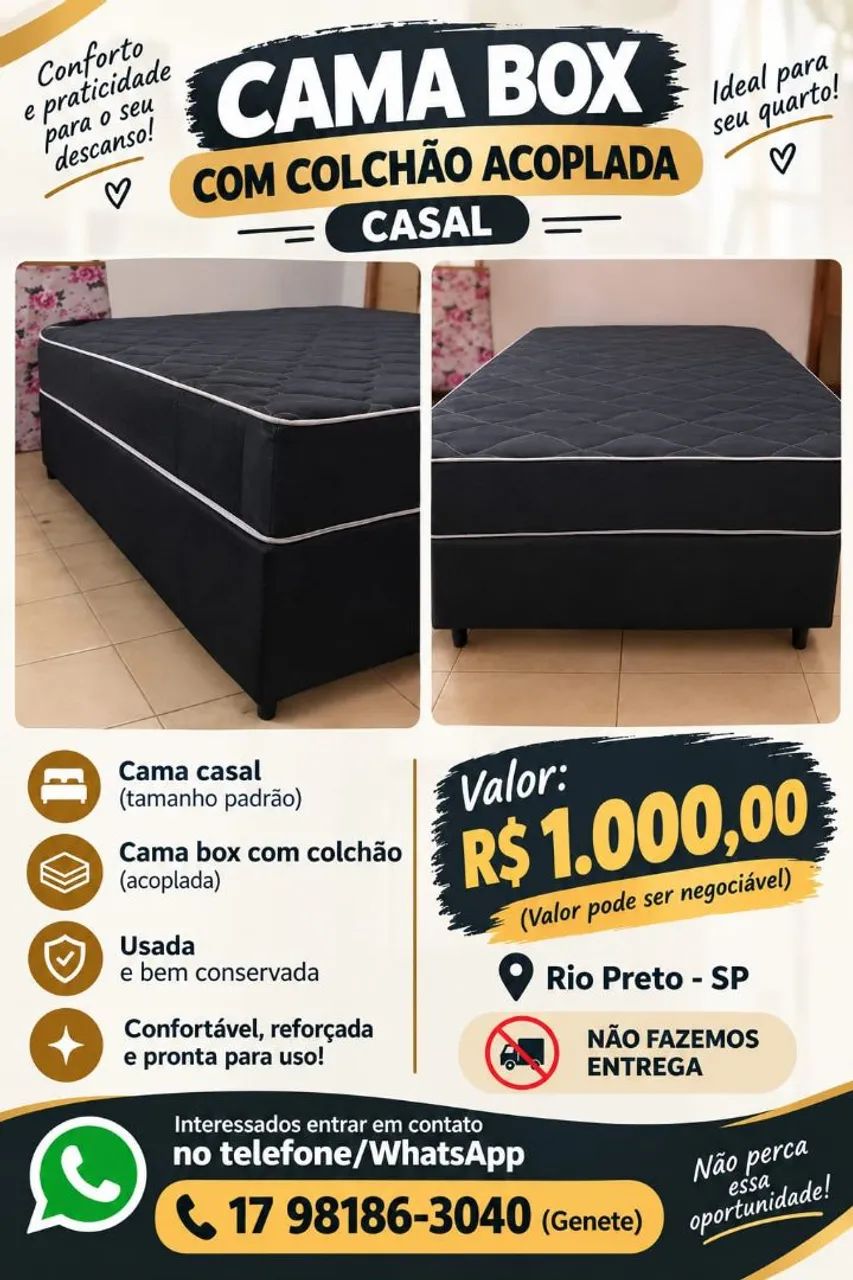 Cama box 