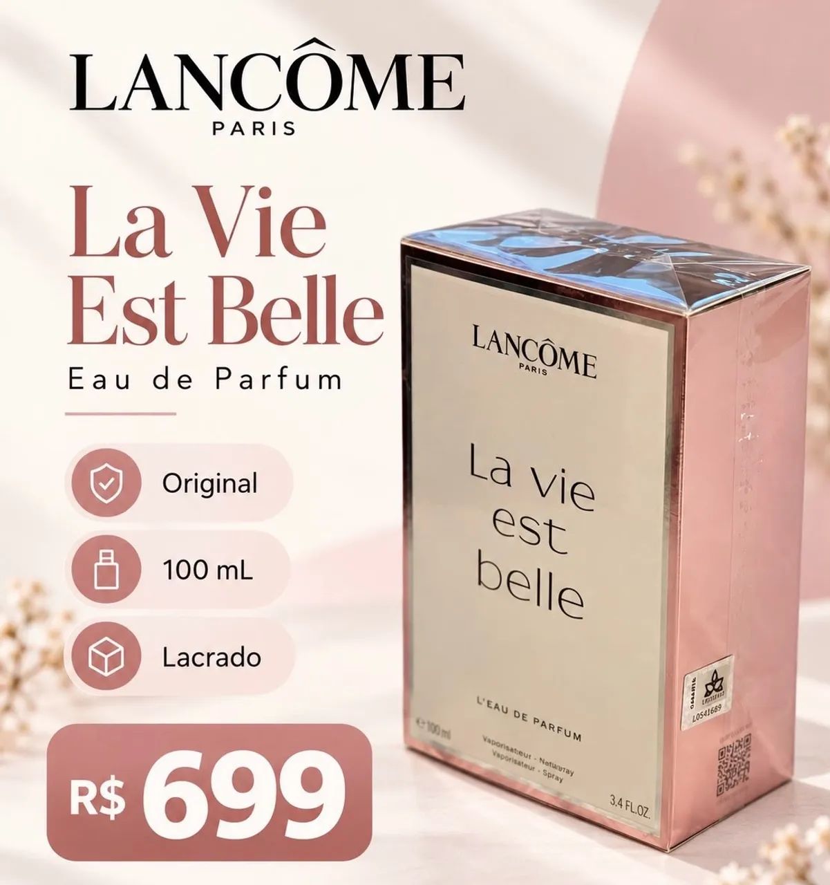 PERFUME LA VIE EST BELLE- ORIGINAL