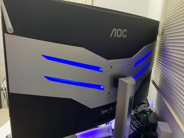 Monitor AOC Agon 32 Polegadas Curvo LED Gamer - Impecável - Foto 2