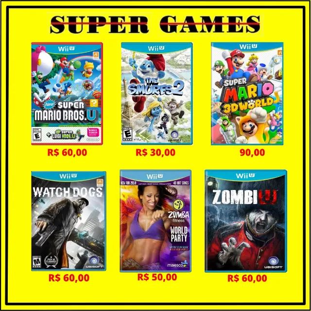 Jogos WIIU em até 6x sem juros, Loja física desde 2004, Próximo ao Metrô.  - Foto 2
