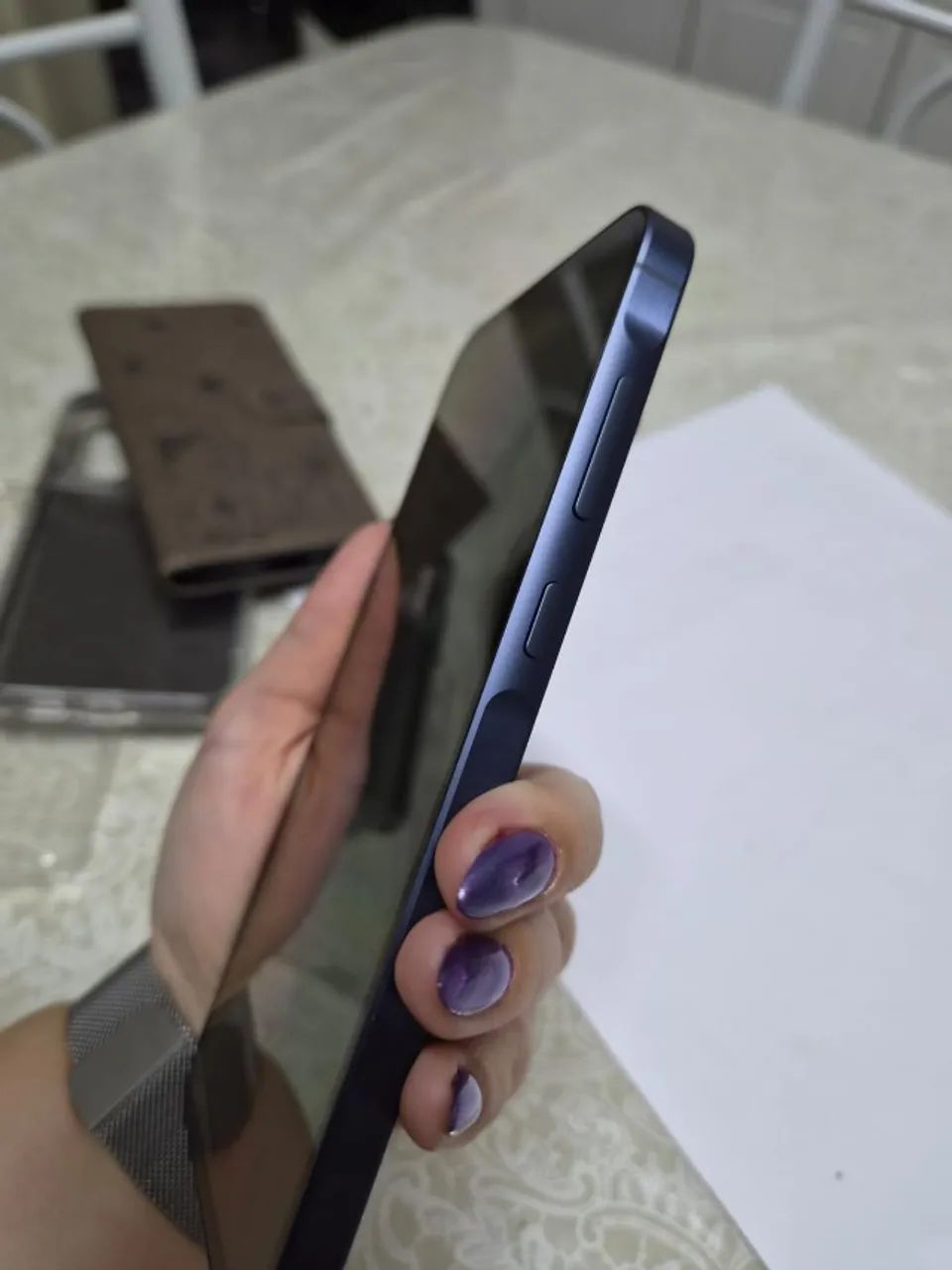 Samsung Galaxy A55 128gb Ótimo Estado Impecável Original Com Caixa e Acessórios - Foto 4