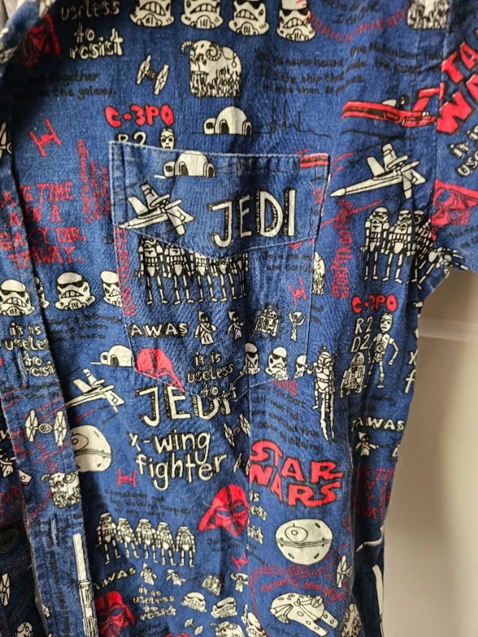 Camisa Star Wars BlueSteel tam P - Foto 3