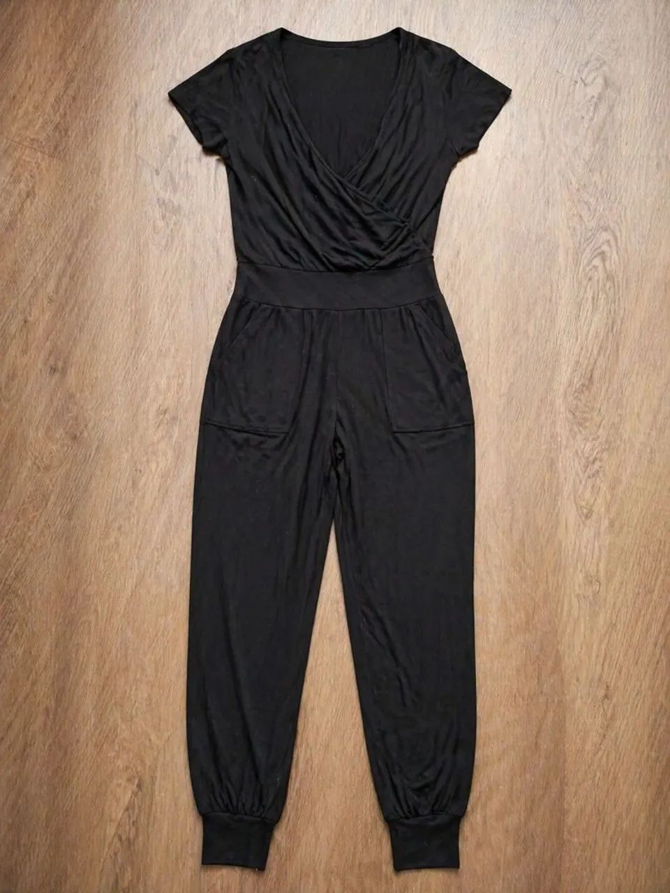 Macacão P viscose com bolso bbonie 