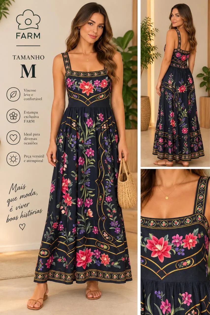 Vestido Farm novo  - Foto 4