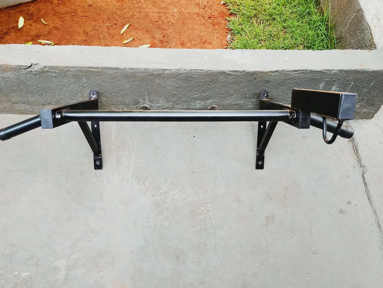 Barra fixa com suporte saco 