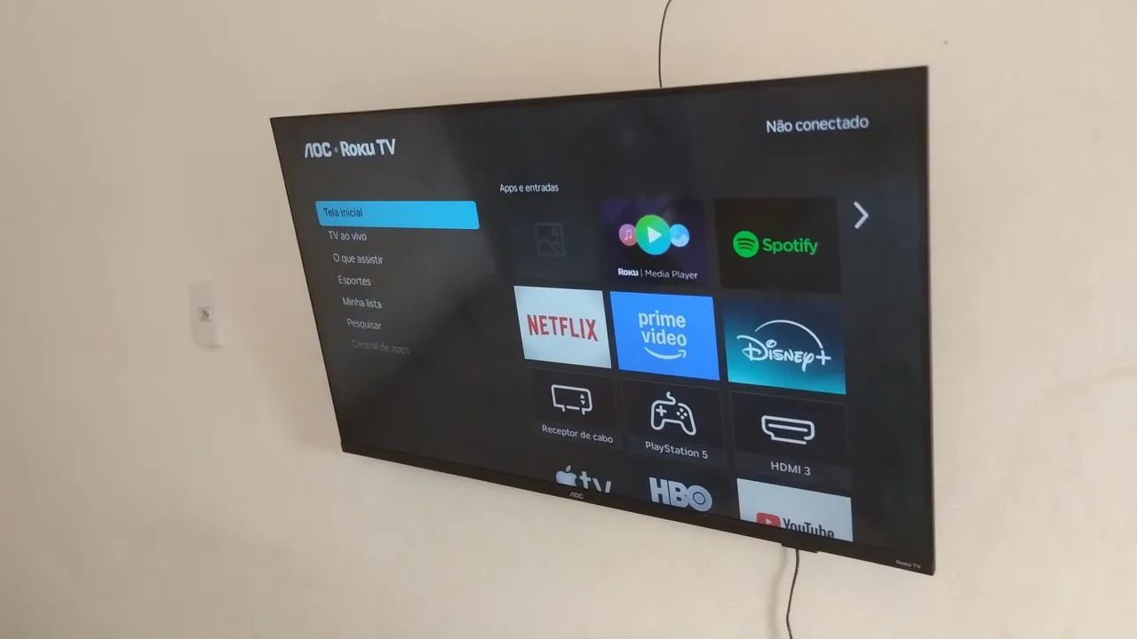 Smart tv Roku 43 polegadas  - Foto 2
