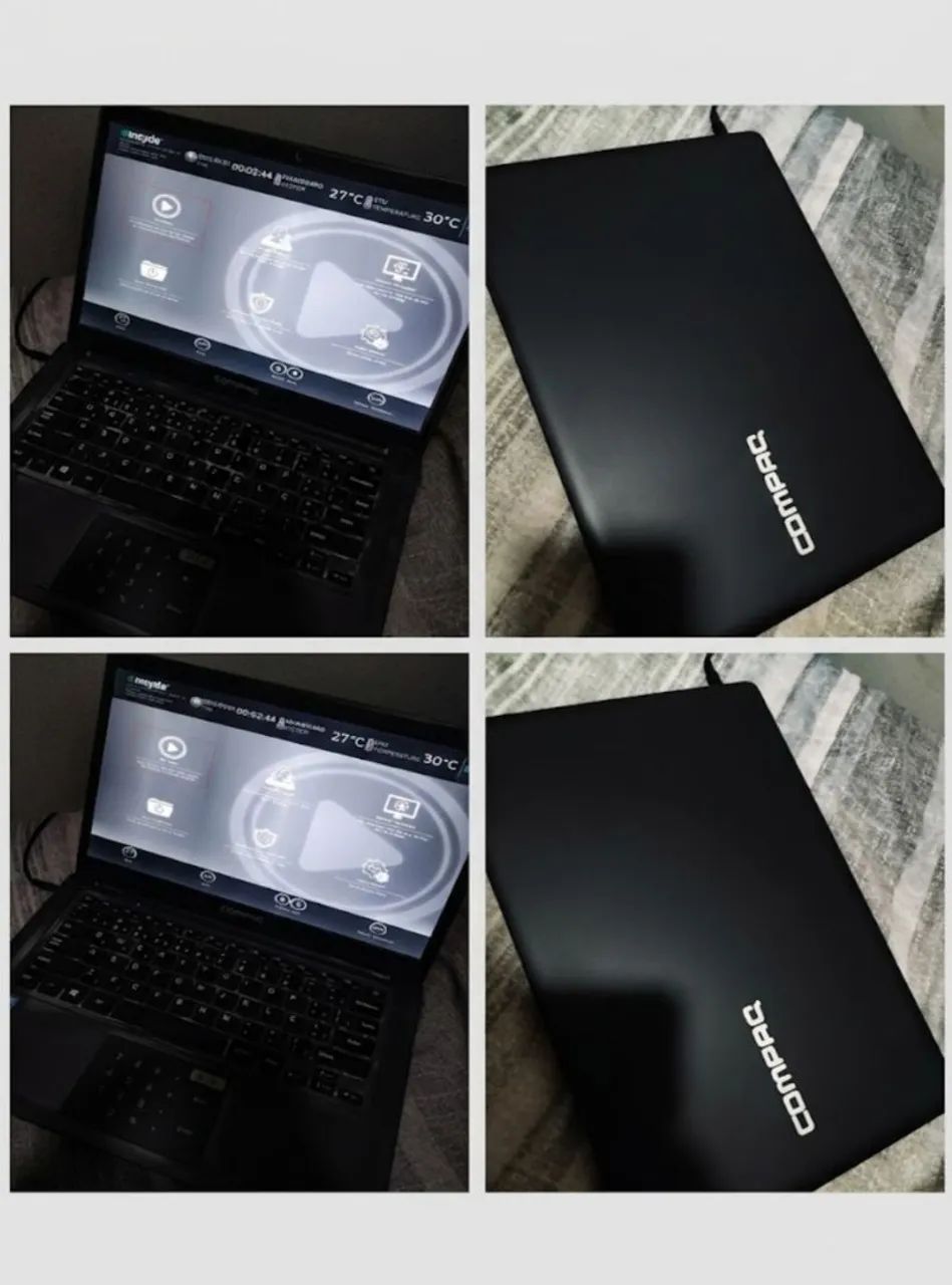 Notebook Compaq - Intel Celeron / 4GB RAM / Windows 7 (Para conserto ou peças)
