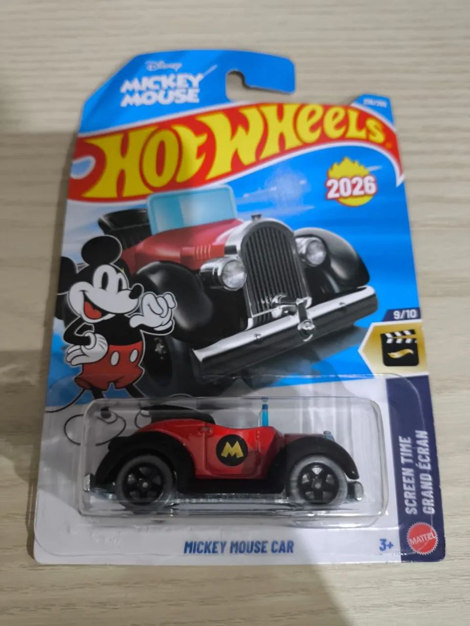 Mickey mouse car Hotwheels 