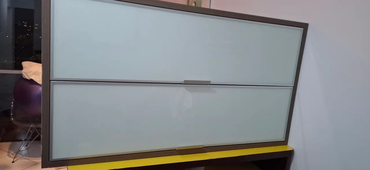 Armário aéreo com porta de vidro temperado  - Foto 3