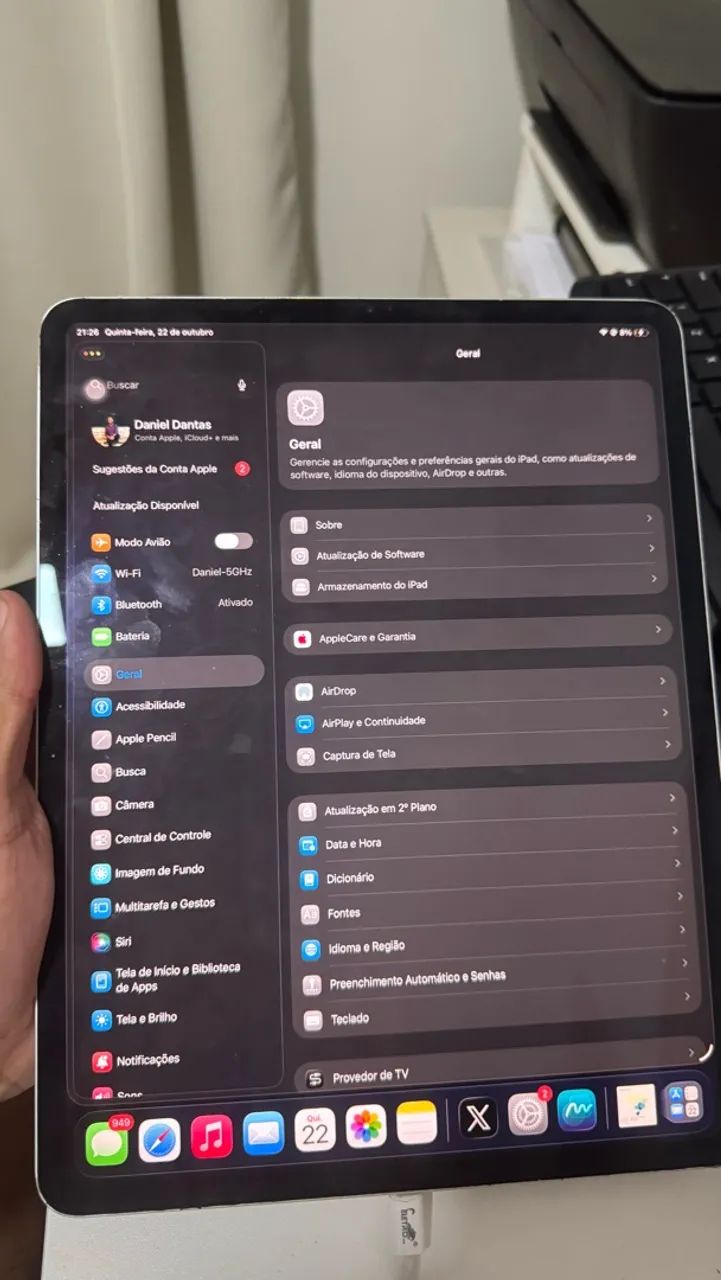iPad Pro (3rd Gen) - 12,9 Polegadas + Apple Pencil - Foto 5