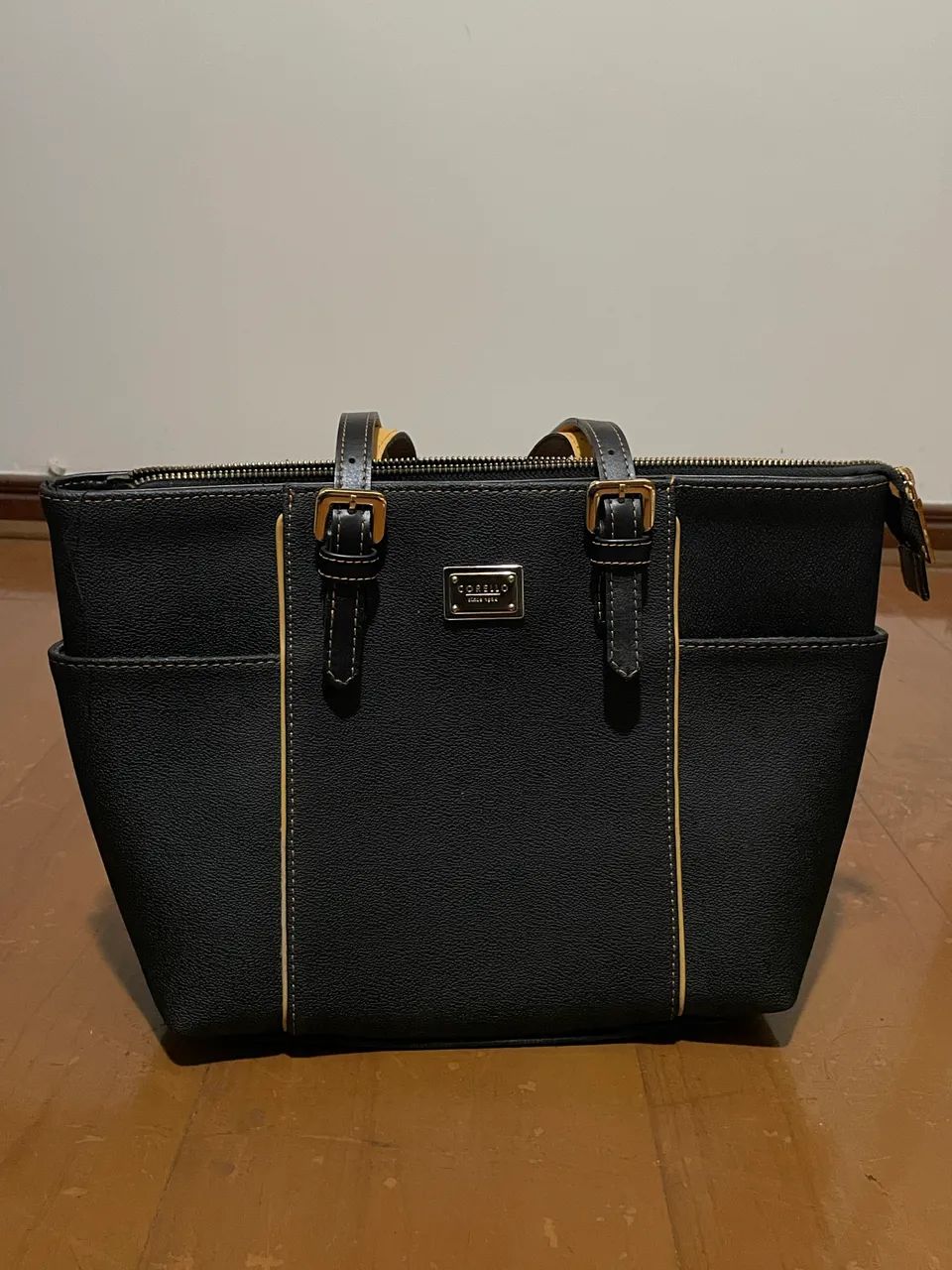 Bolsa CORELLO | Vintage | Preta | Média  - Foto 2