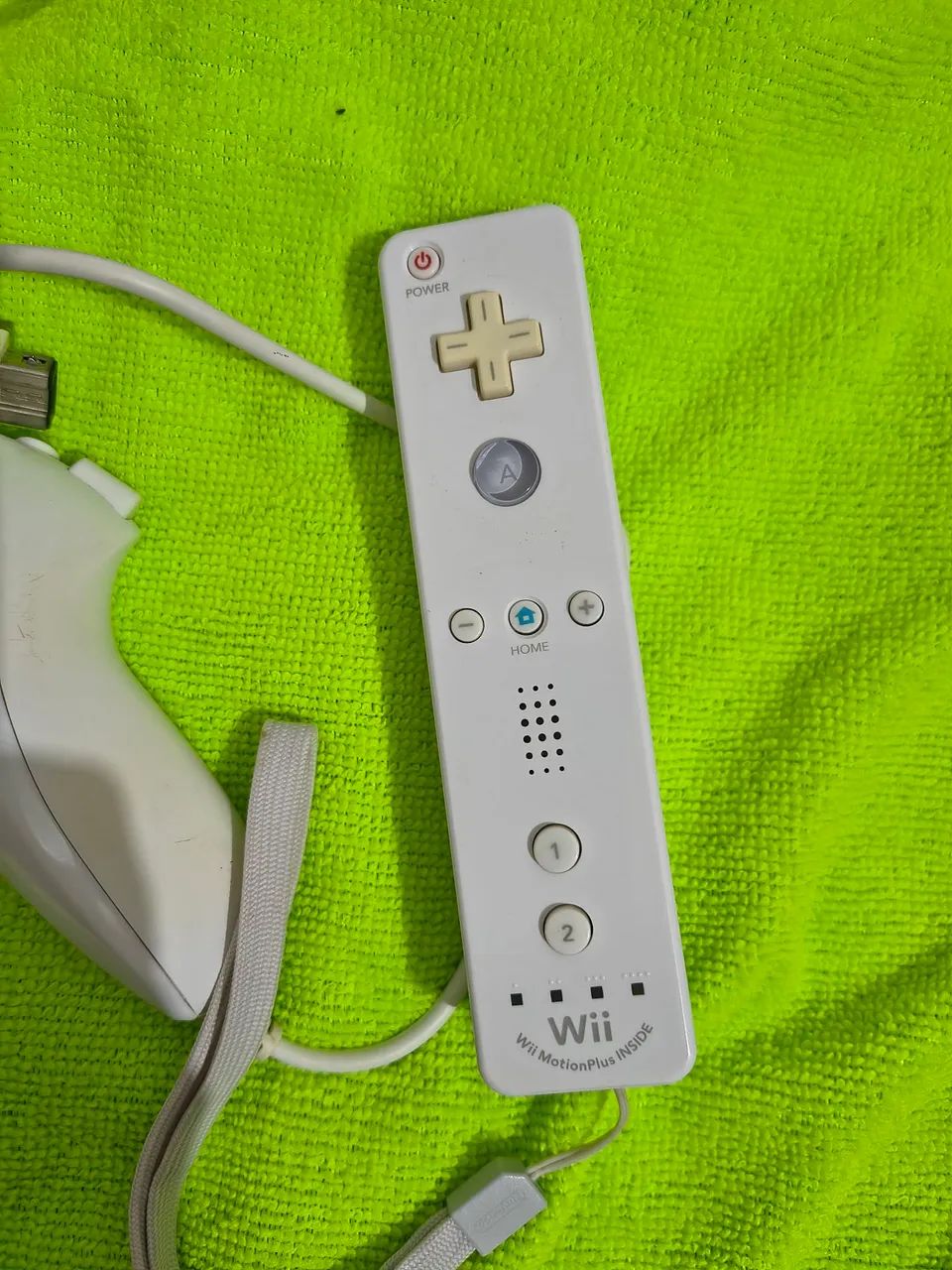Wii Remote com motion plus e Nunchunk originais  - Foto 2