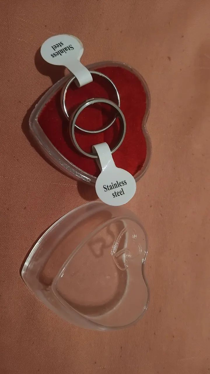 Alianças de aço inoxidável  - Foto 3