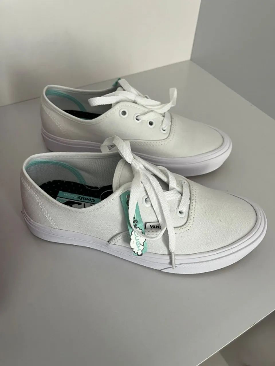 Tênis Vans ComfyCush Authentic Branco NOVO Tam 35