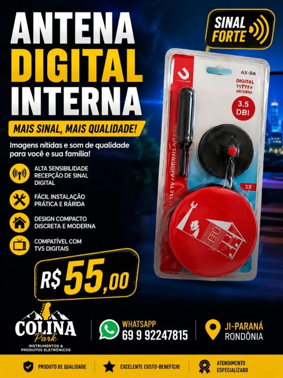 Antena Digital Interna