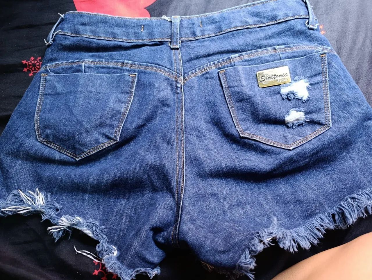 Short jeans azul  - Foto 2