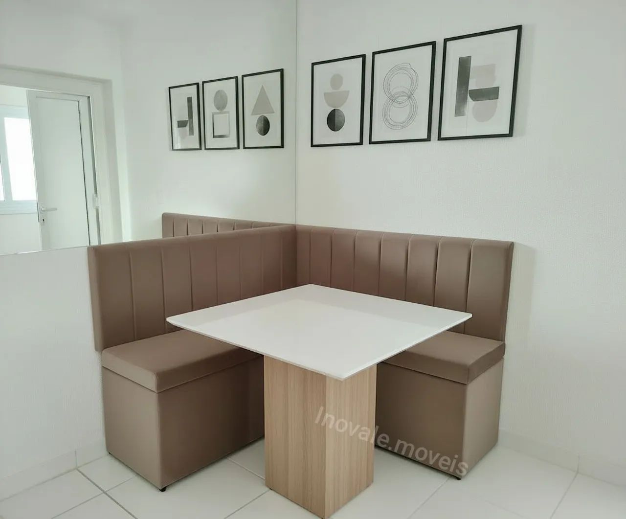 Conjunto Canto Alemão & Mesa (MDP)