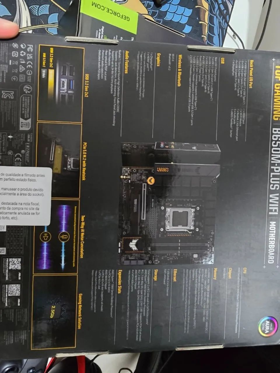 Kit Ryzen 9 9950x3d + B650M-Plus Wifi 6E - Foto 4