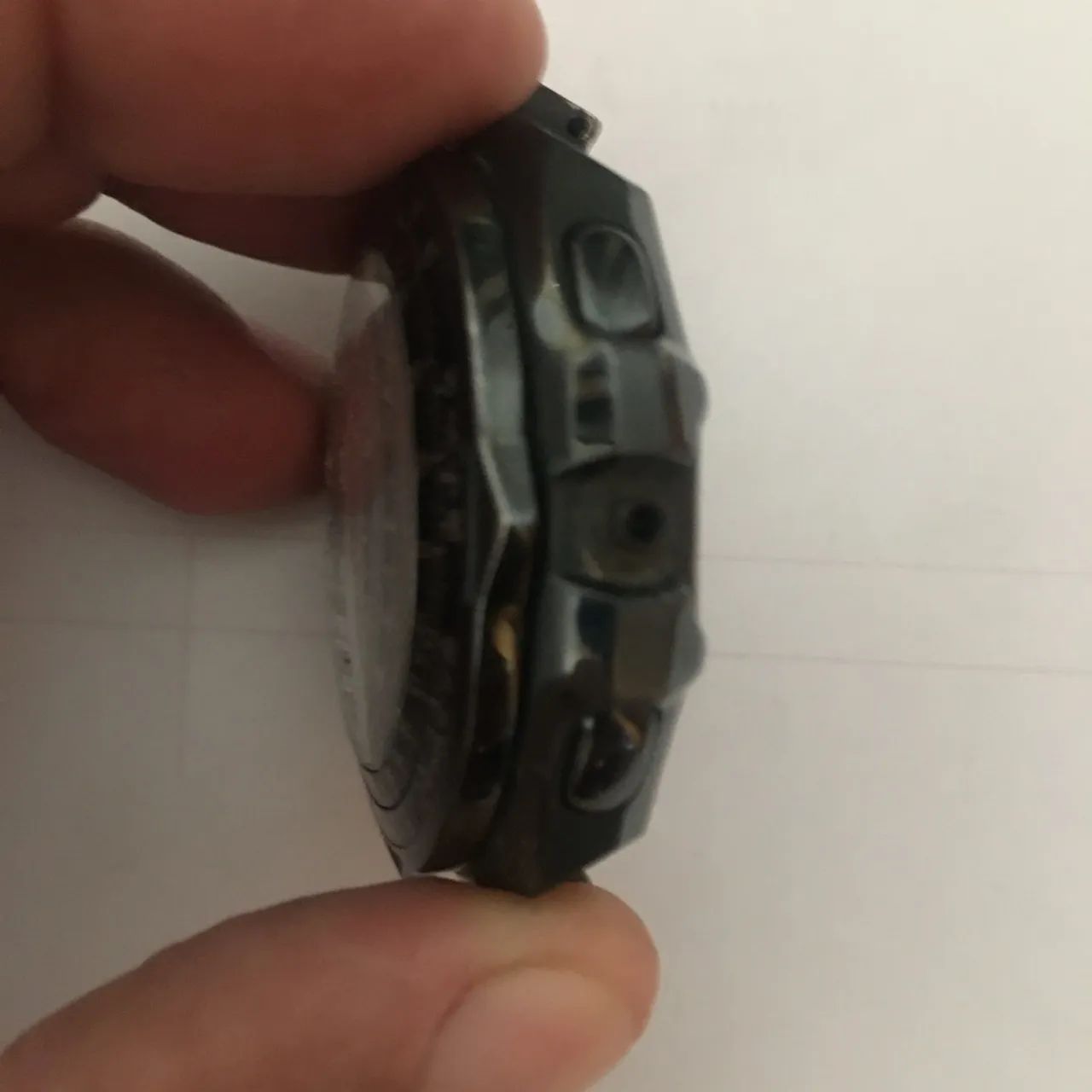 Citizen Skyhawk Black Eagle Caixa com vidro e bezel. - Foto 4