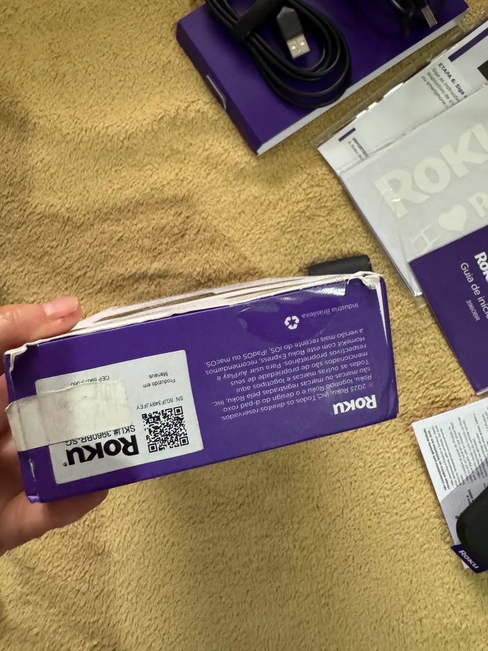Roku Express | Dispositivo de streaming para TV HD compatível com Alexa, Siri e Google.  - Foto 2