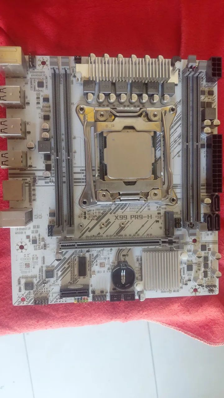 Kit Xeon E5-2630 V4 + X99 LGA 2011-3 - 100% Funcionando