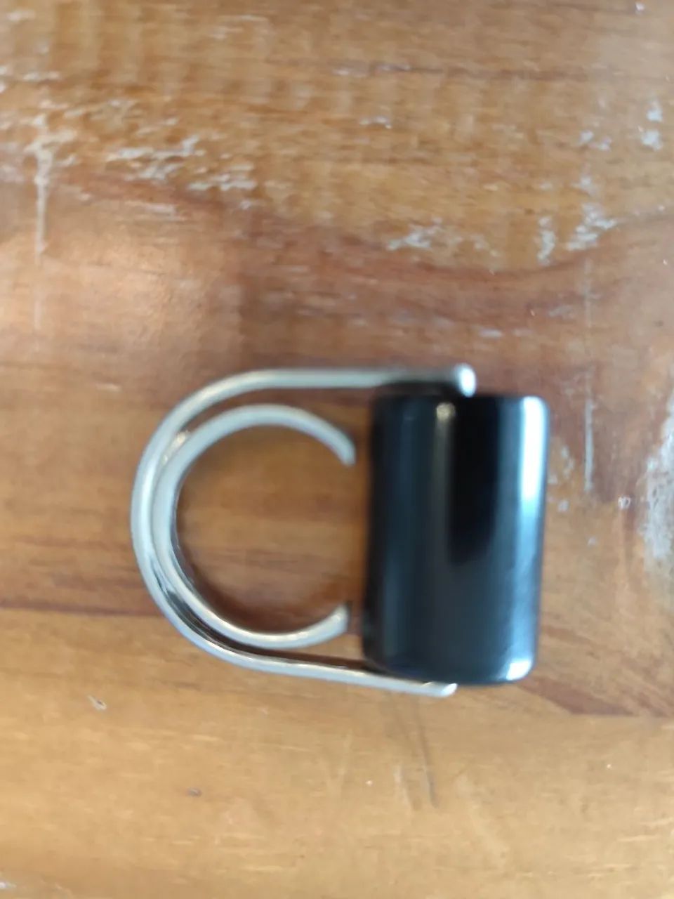 Anel Zara Statement preto novo tamanho 16 - Foto 4