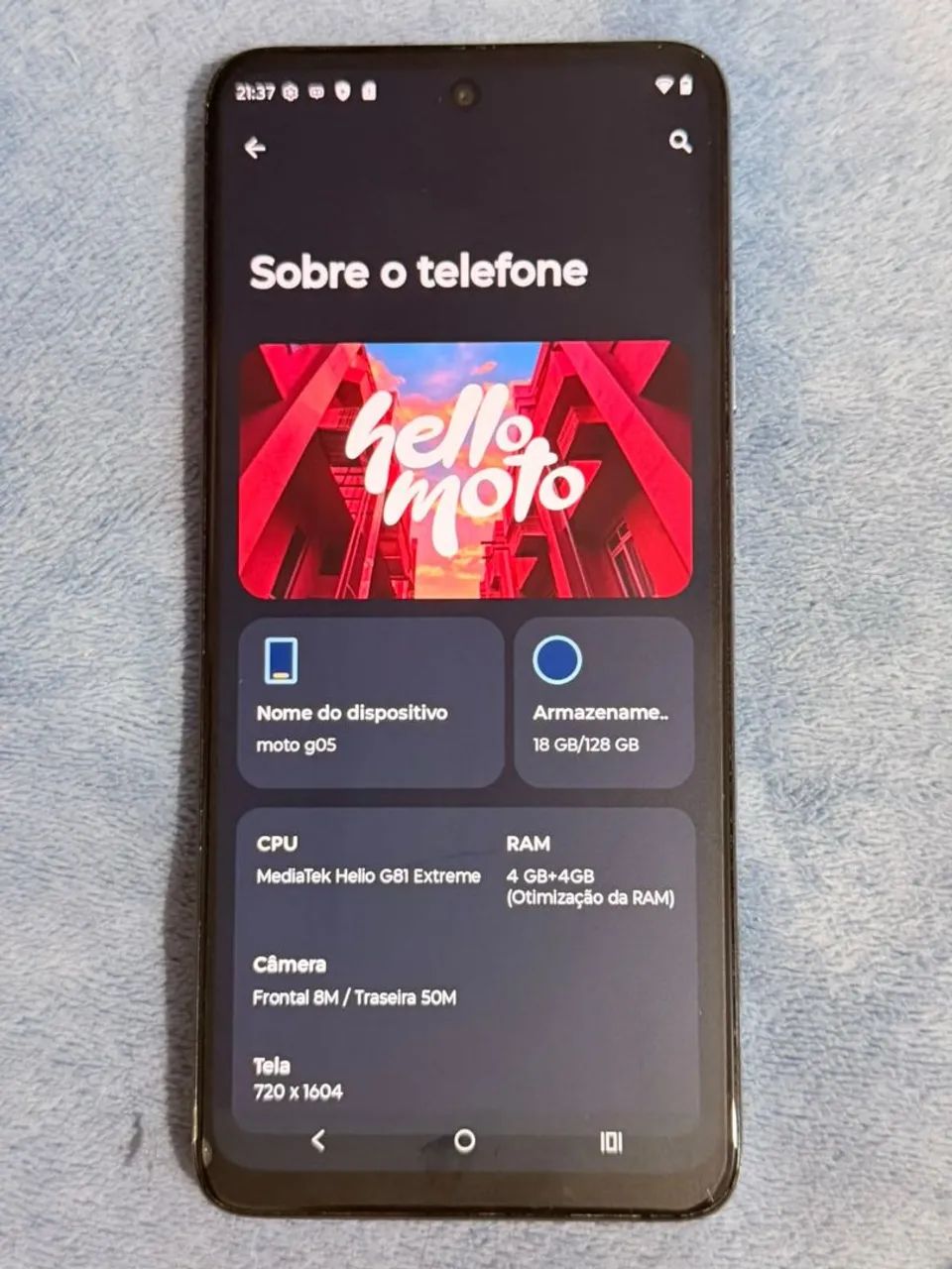 Celular Motorola g05 128 gigas - Foto 4
