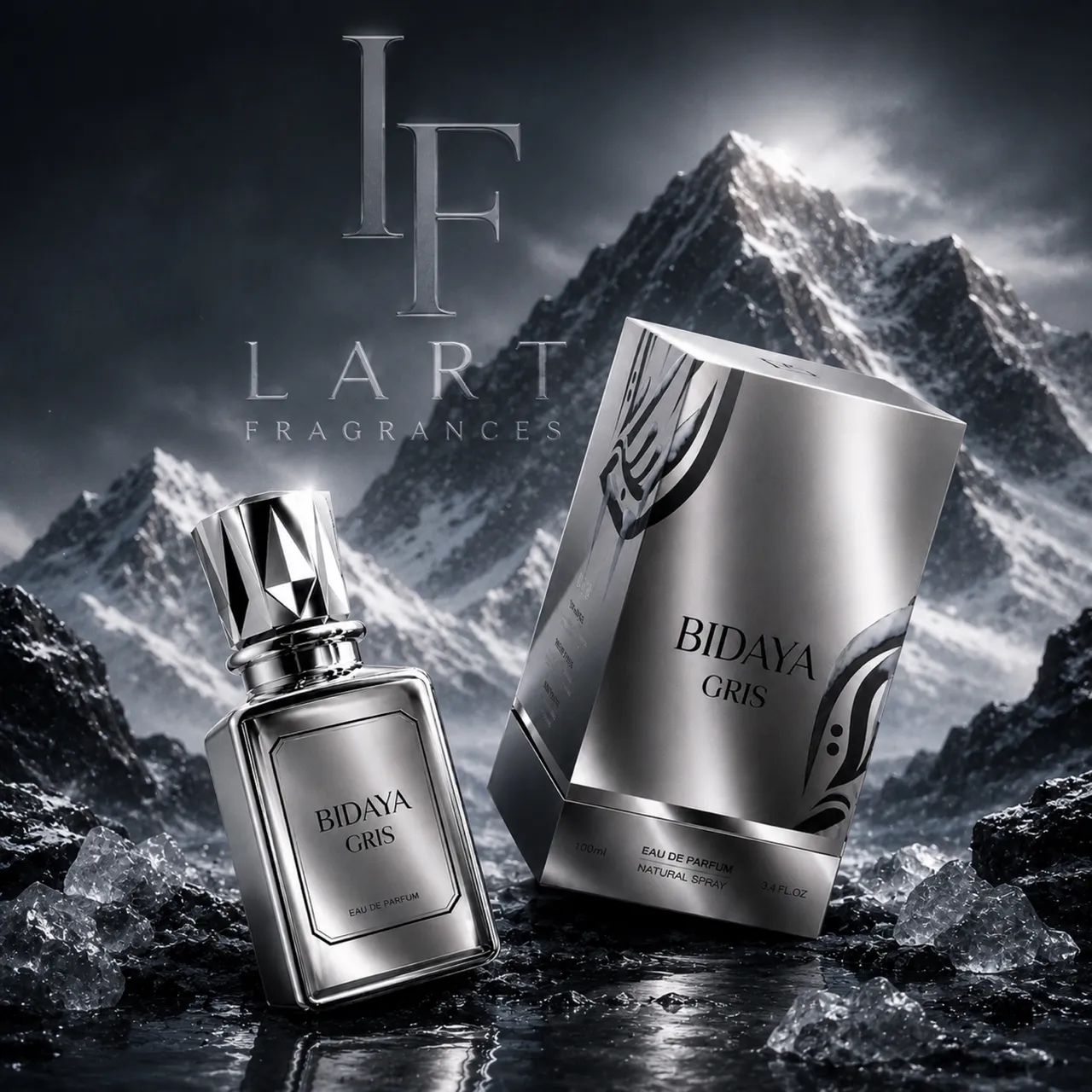 Perfume Bidaya Gris 100ml Lançamento - Foto 2