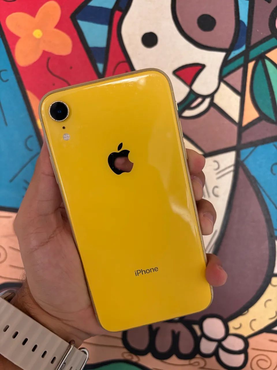 iPhone XR Amarelo 64 GB - Foto 3