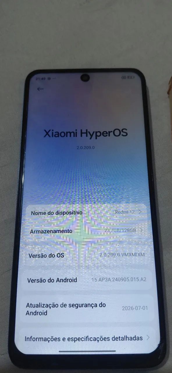 Celular redmi12 - Foto 2