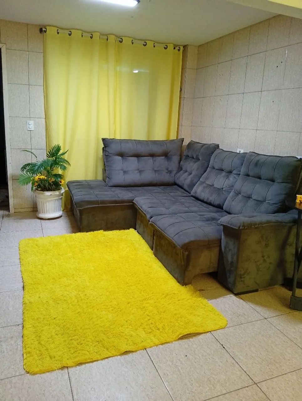 Sofá retrátil e reclinável em l  - Foto 2