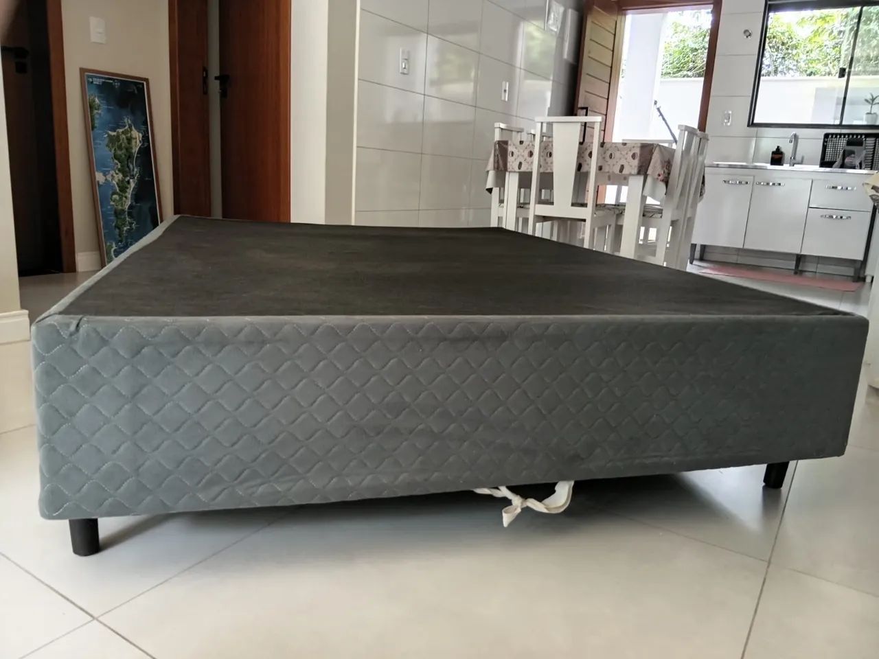 VENDO Cama Box Casal com Colchão 