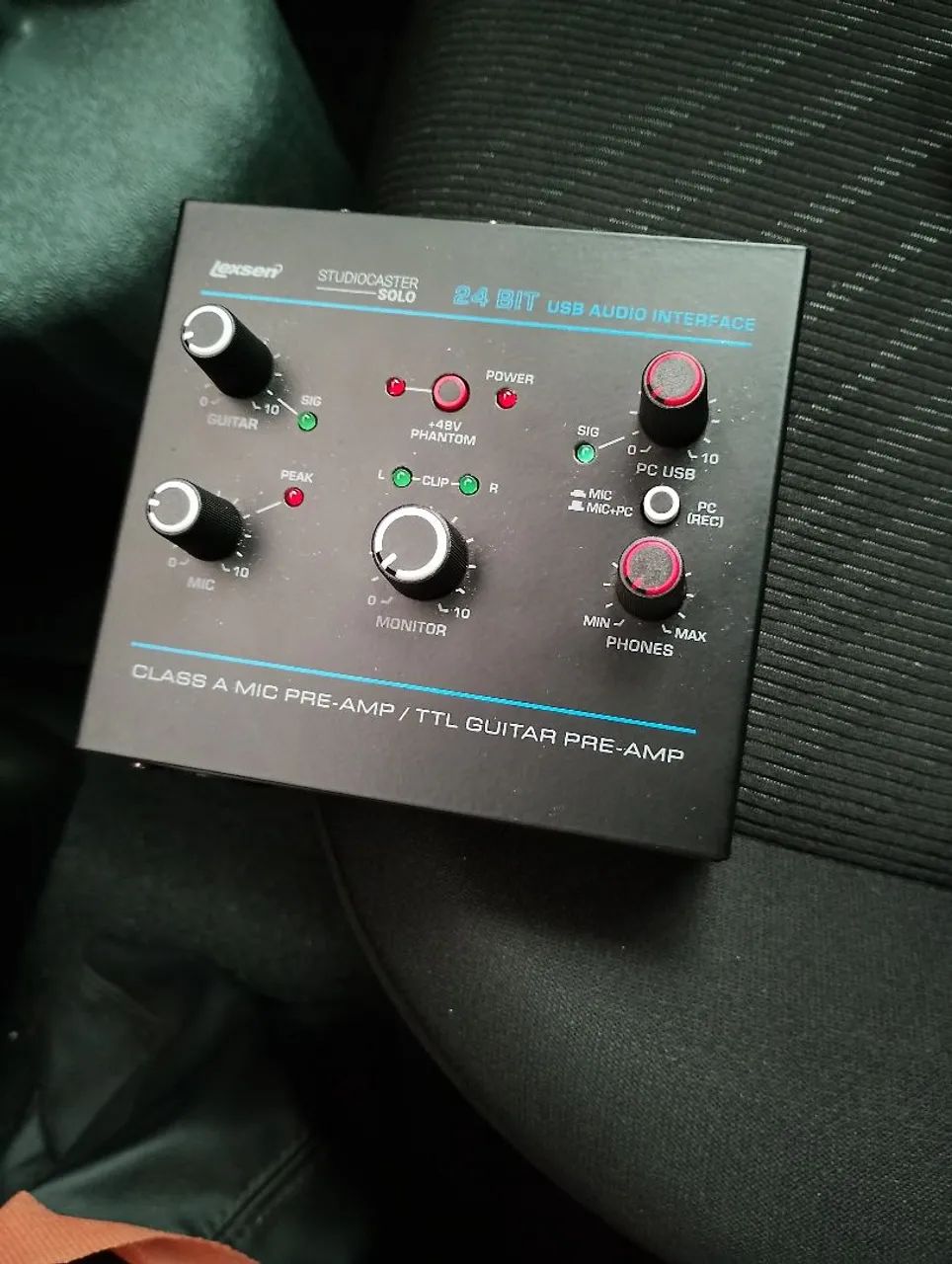 Interface de Áudio USB Lexsen Studiocaster Solo