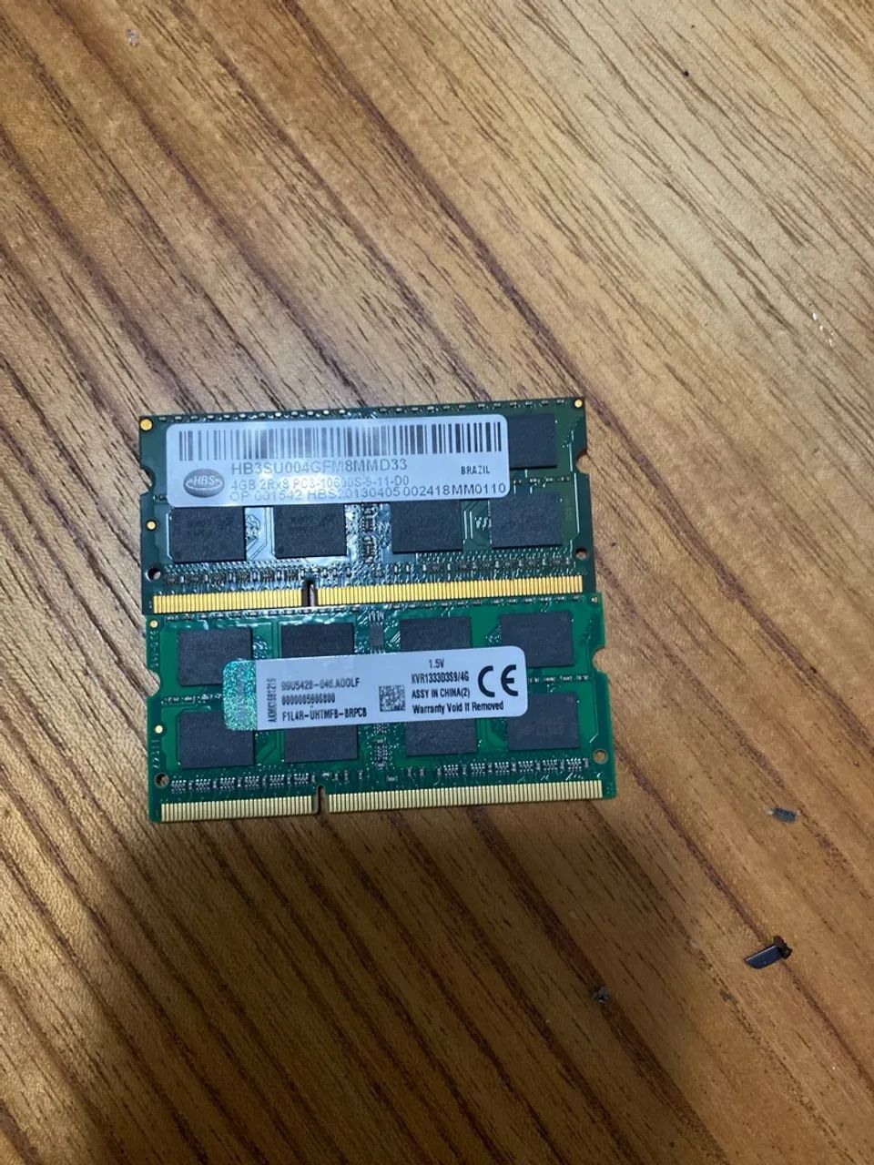 Memória RAM 2 de 4Gb para notebook 