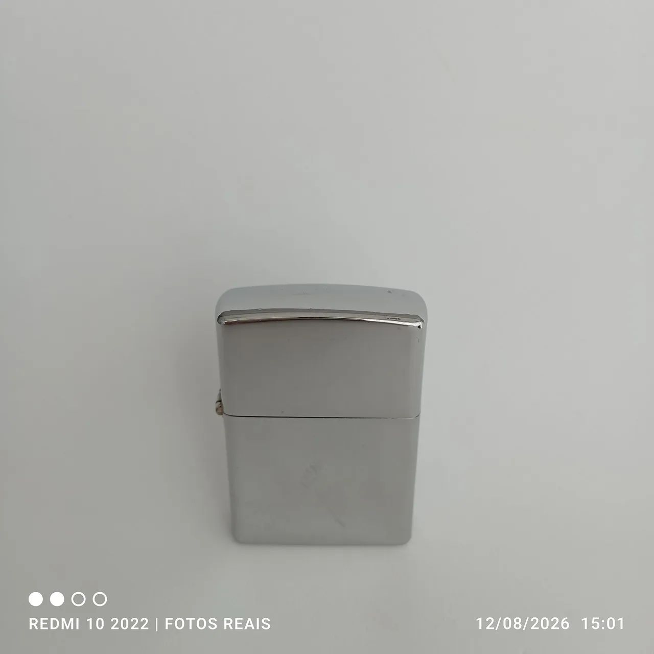 Isqueiro recarregável fluido estilo Zippo - Foto 3